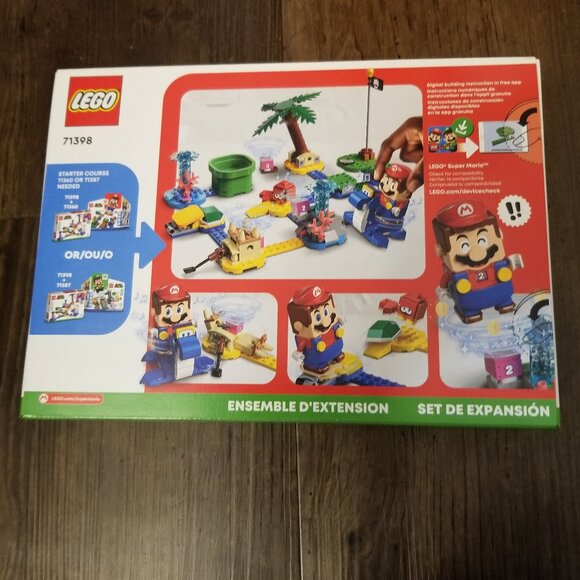 LEGO Super Mario Dorrie’s Beachfront Expansion Set 71398 - Picture 2 of 3